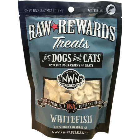 Northwest Pet Freeze Dried Treat Raw Rewards Whitefish 70g