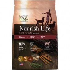 Nurture Pro Dog Food Nourish Life Lamb Formula Adult Dog 12.5lb 