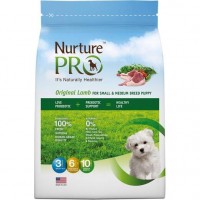 Nurture Pro Dog Food Original Lamb Puppy Small & Medium Breed 4lb