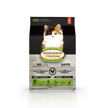 Oven Baked Tradition Chicken Formula for Kitten Dry Food 1.13kg