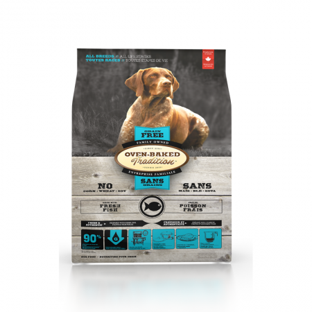 Oven Baked Tradition Grain Free Fish Dog Dry Food 11.34kg