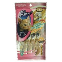Pet Village Cat Puree Treat Tuna with Shrimp Mousse  (Hairball Control) 14g×4