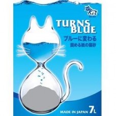 QQ Kit Paper Cat Litter Turns Blue 7L
