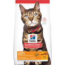 Science Diet Feline Adult Light with Chicken Recipe Cat Dry Food 6kg