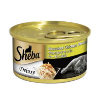 Sheba Wet Canned Food Succulent Chic Salmon in Gravy 85g x24