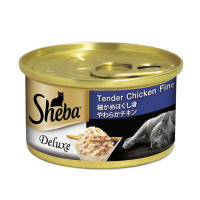 Sheba Wet Canned Food Tender Chicken Flakes in Gravy 85gx24