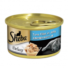Sheba Wet Canned Food Tuna Fillet in Jelly 85g 
