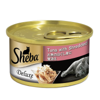 Sheba Wet Canned Food Tuna Shredded Crab in Jelly 85g 