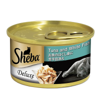 Sheba Wet Canned Food Tuna & Whitefish in Gravy 85g 