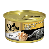 Sheba Wet Canned Food Tuna with Prawn in Jelly 85g