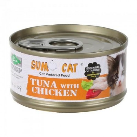 Sumo Cat Canned Food Tuna w/Chicken x24