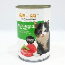 Sumo Cat Mackerel in Jelly Cat Canned Food 400g Carton (24 Cans)