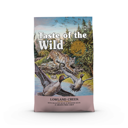 Taste of the Wild Lowland Creek Roasted Quail & Roasted Duck Cat Dry Food 6.6kg