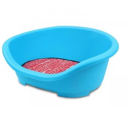 Plastic Pet Bed with Cushion