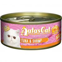 Aatas Cat Tantalizing Tuna & Shrimp Cat Canned Food  80g