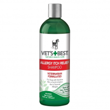 Vet's Best Allergenic Itch Relief Veterinarian Formulated (Sensitive Skin or Itch & Seasonal Allergies) Shampoo For Dogs 470ml