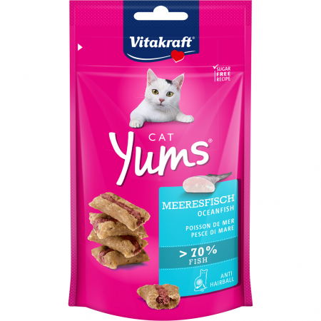 Vitakraft Cat Yums OceanFish 40g (3 Packs)