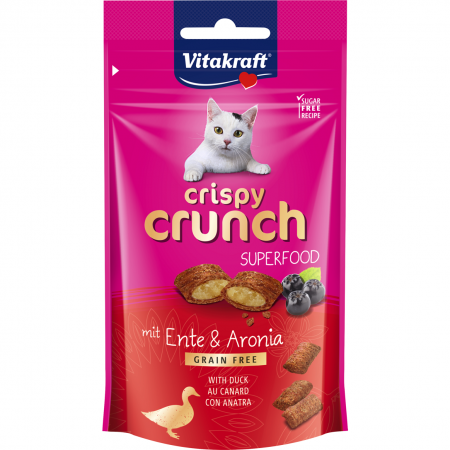 Vitakraft Crispy Crunch with Duck & Aronia 60g (3 Packs)