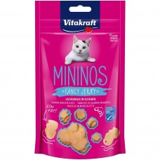 Vitakraft Mininos Salmon Fancy Jerky 40g (3Pkt)