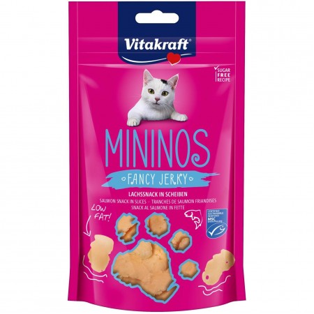 Vitakraft Mininos Salmon Fancy Jerky 40g (3Pkt)