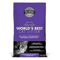 World's Best Clumping Cat Litter for Multiple Cats Lavender Scent 6.35kg