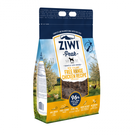 Ziwi Peak Air Dried Free Range Chicken Recipe Dog Food 4kg