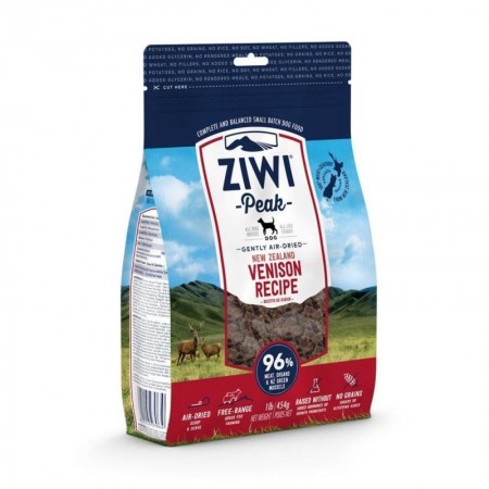 Ziwi Peak Dog Food Air Dried Venison Recipe 454g