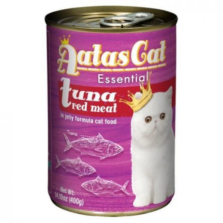 Aatas Cat Essential Tuna Red Meat Cat Canned Food 400g