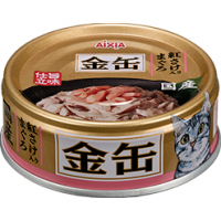 Aixia Kin Can Mini Tuna with Salmon 70g Carton (24 Cans)