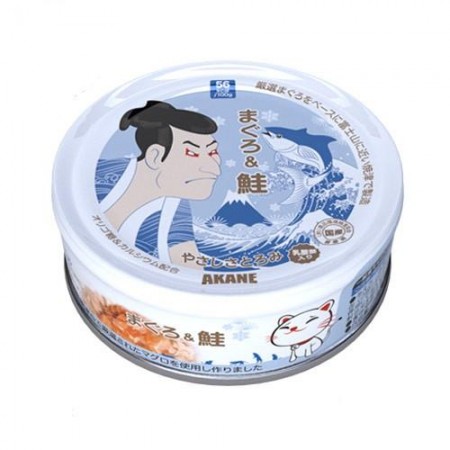 Akane Tuna & Salmon in Thick Gravy Cat Canned Food 75g (12 Cans)