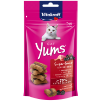 Vitakraft Cat Yums Superfood Elderberries 40g (3 Packs)