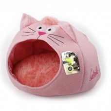 AFP Catzilla Meow Cat House Pink