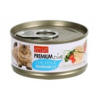 Aristo Cats Premium Plus Chicken & Seabream Fish 80g