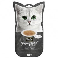 Kit Cat Purr Puree Plus Joint Care Tuna & Glucosamine 15g x 4pcs (4 Packs)