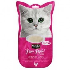 Kit Cat Purr Puree Plus Urinary Care Chicken & Cranberry 15g x 4pcs (4 Packs)