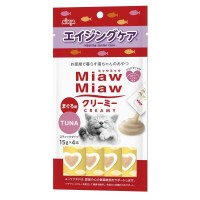 Aixia Miaw Miaw Creamy Tuna (Healthy Senior Care) 15g X 4'S Aixia Miaw Miaw Creamy Tuna (Healthy Senior Care) 15g X 4'S