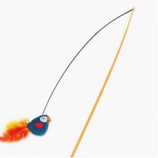 Catit Play Pirates Wand Toy Parrot With Feather Cat Toys