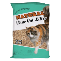 Felines Language Natural Pine Cat Litter 15kg