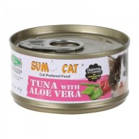Sumo Cat Tuna with Aloe Vera Cat Canned Food 80g Carton (24 Cans)