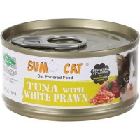 Sumo Cat Tuna with White Prawn Cat Canned Food 80g