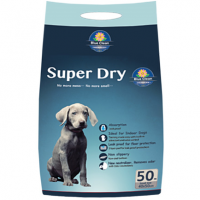 Super Dry SAP 5g Super Absorbent Pee Sheets 40x50cm 50's (2 Packs)