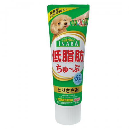 Inaba Wan Churu Tube Chicken Fillet for Dogs 80g (3pcs)