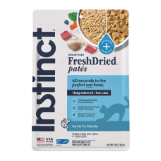 Instinct Cat Fresh Dried Pates Surf & Turf Entree 13oz Instinct Cat Fresh Dried Pates Surf & Turf Entree 13oz