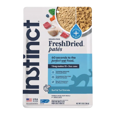 Instinct Cat Fresh Dried Pates Surf & Turf Entree 13oz