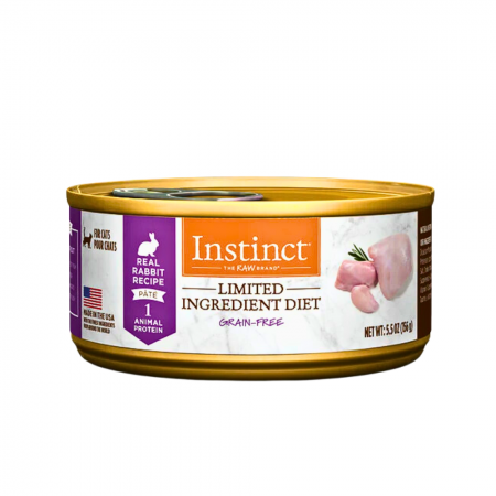 Instinct Cat Canned Food Limited Ingredient Rabbit Recipe 5.5oz x6