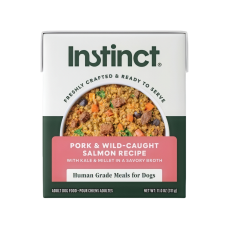 Instinct Dog Wet Crafted Meals Pork & Wild-Caught Salmon 11oz