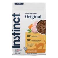 Instinct Cat Dry Food Original Grain-Free Recipe w/Chic 11lb