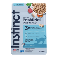 Instinct Cat Freeze Dried Raw Meals Wild-Caught Pollock Recipe 9oz Instinct Cat Freeze Dried Raw Meals Wild-Caught Pollock Recipe 9oz