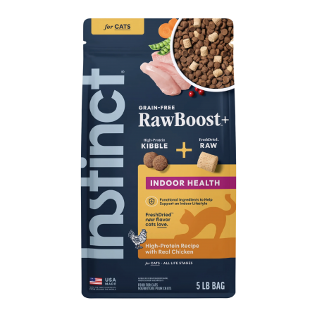 Instinct Cat Raw Boost Indoor Health Recipe w/Chicken 5lb