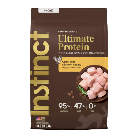 Instinct Cat Ultimate Protein w/Real Chicken Recipe 10Lb